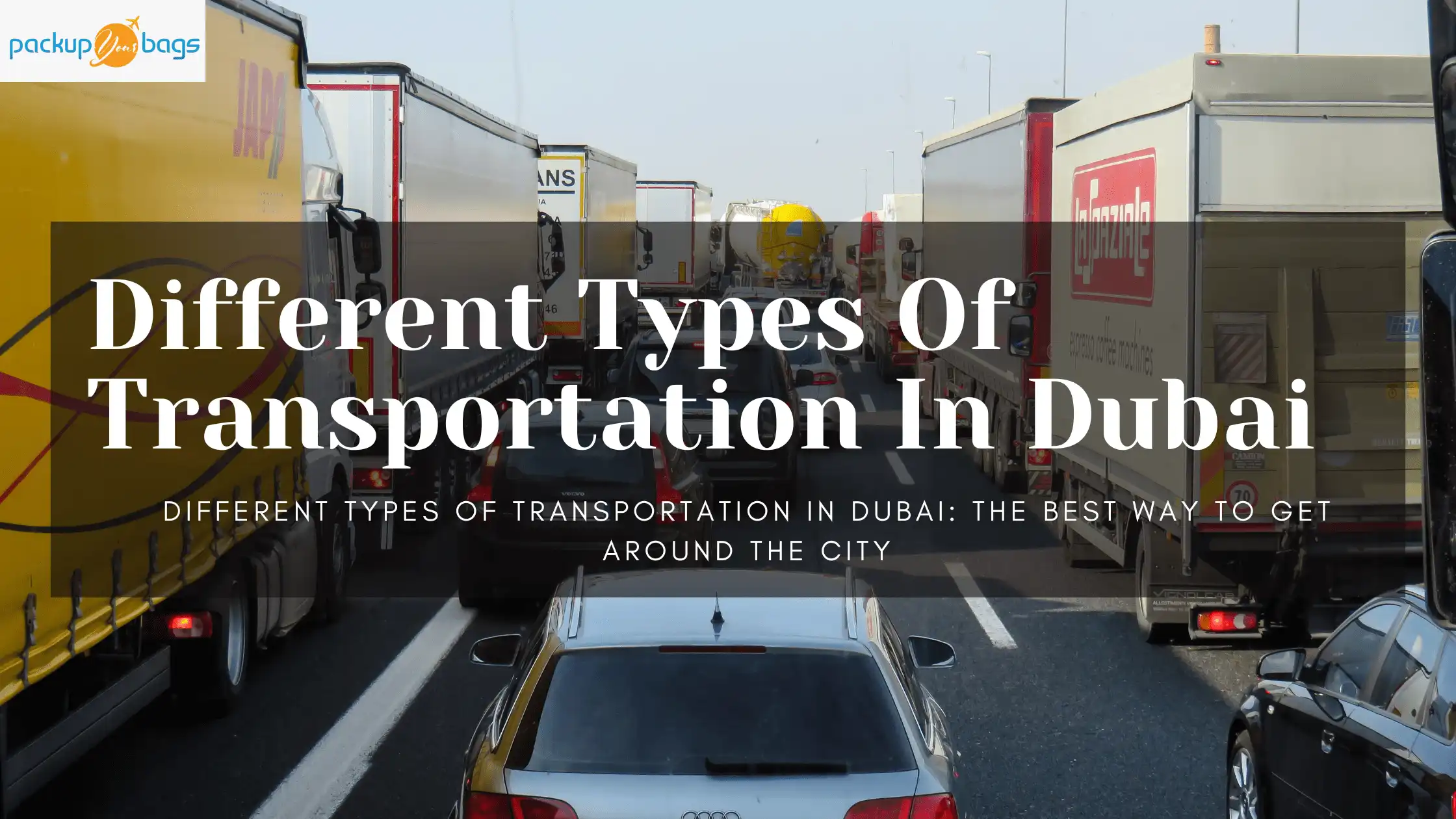 Different Types Of Transportation In Dubai