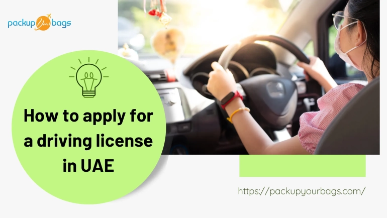 How to apply for a driving license in UAE