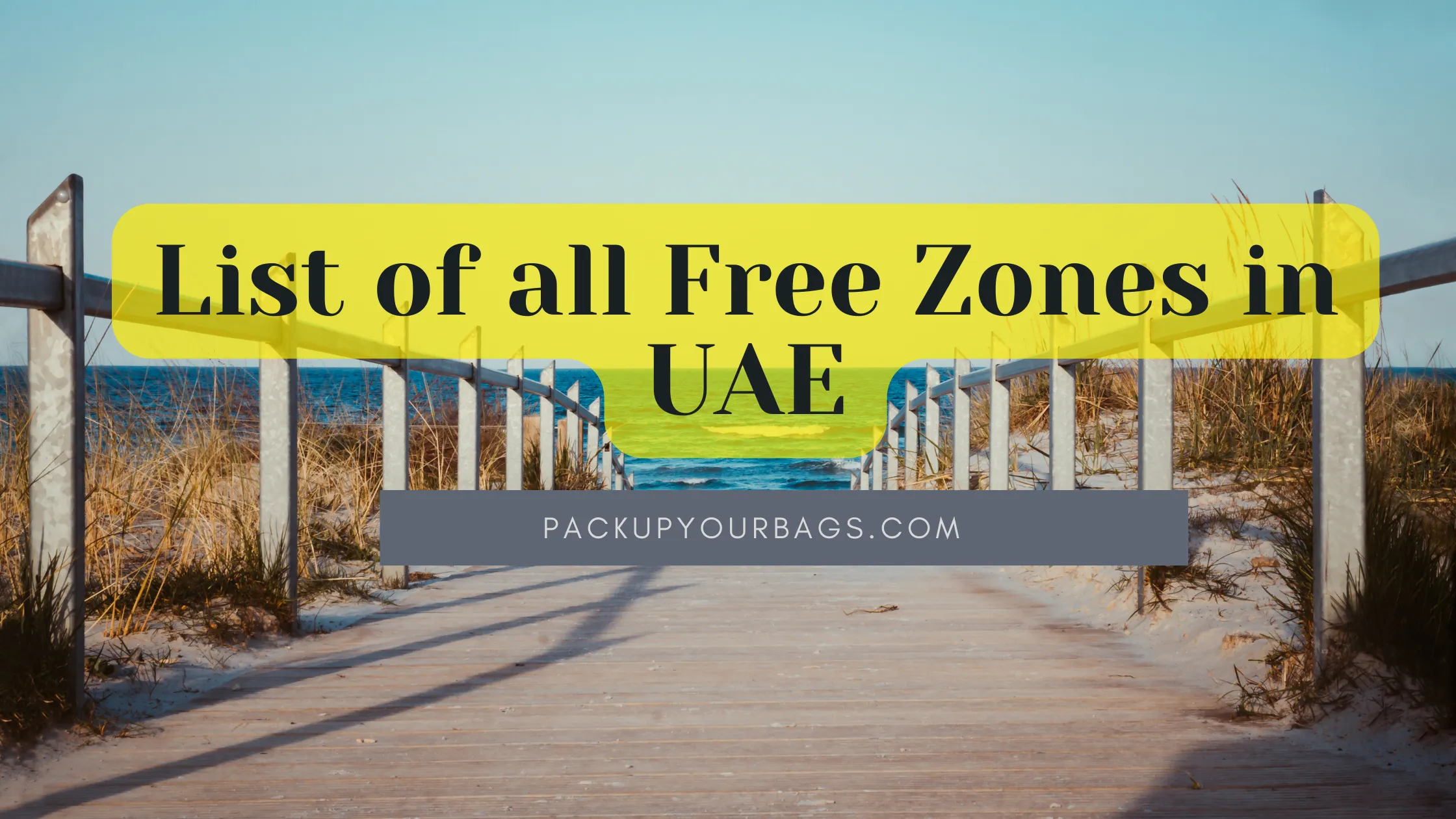 List of all Free Zones in UAE