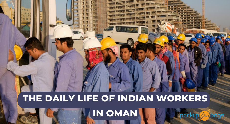 Indian workers in Oman