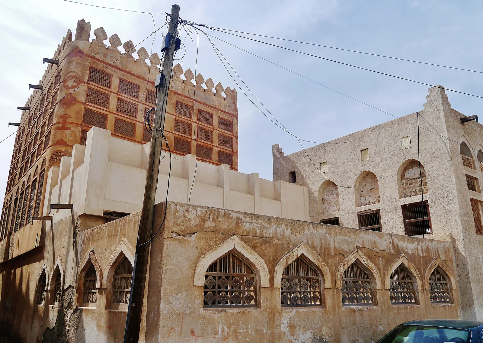 Bayt Siyadi heritage architecture in Muharraq, Bahrain