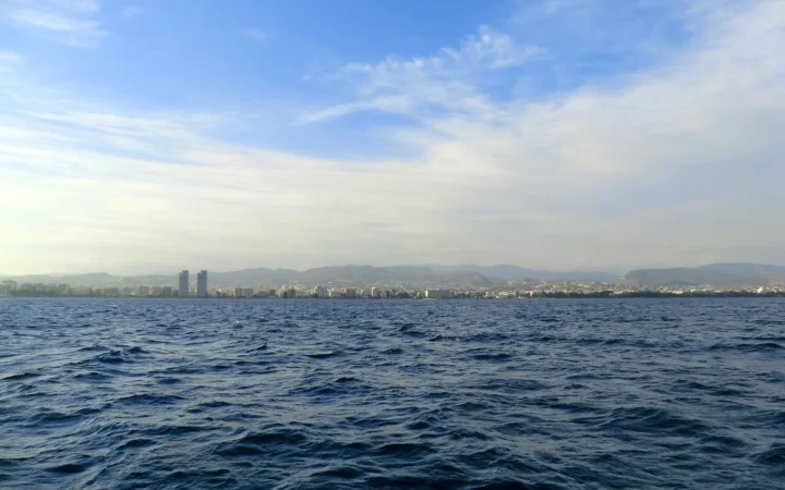Limassol waterfront in Cyprus, a city context photograph