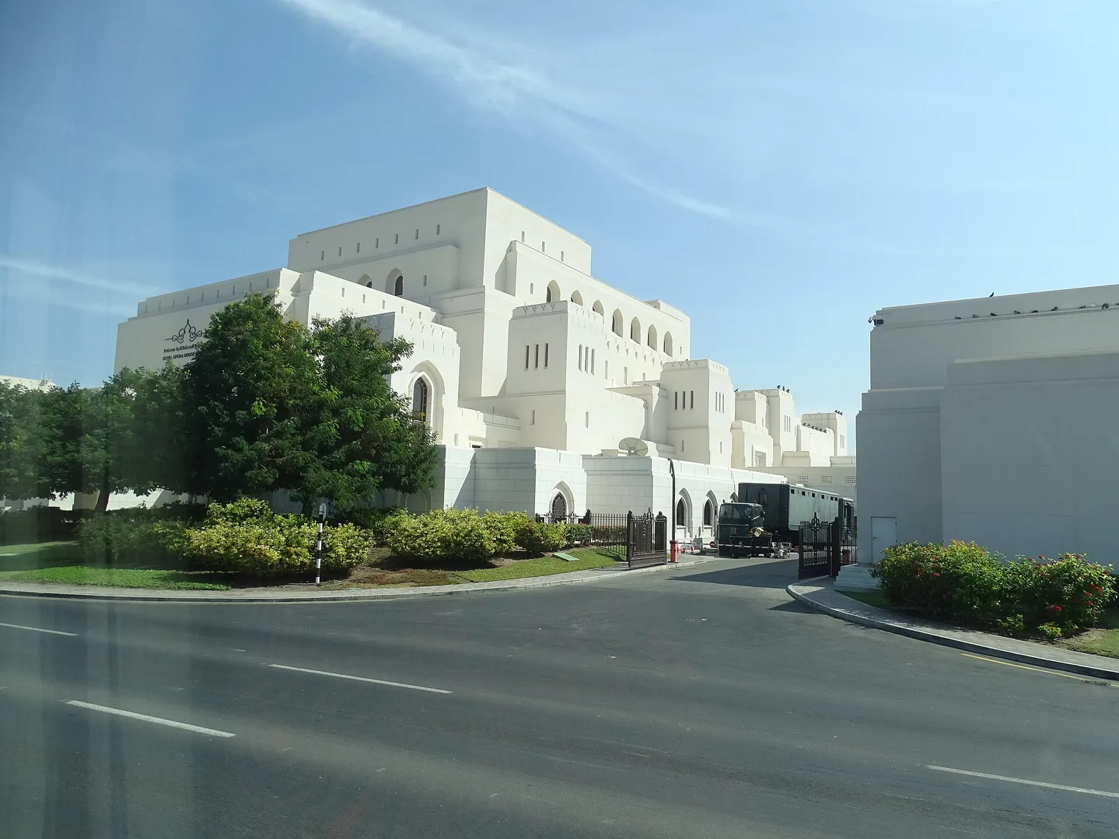 Royal Opera House Muscat seen from outside